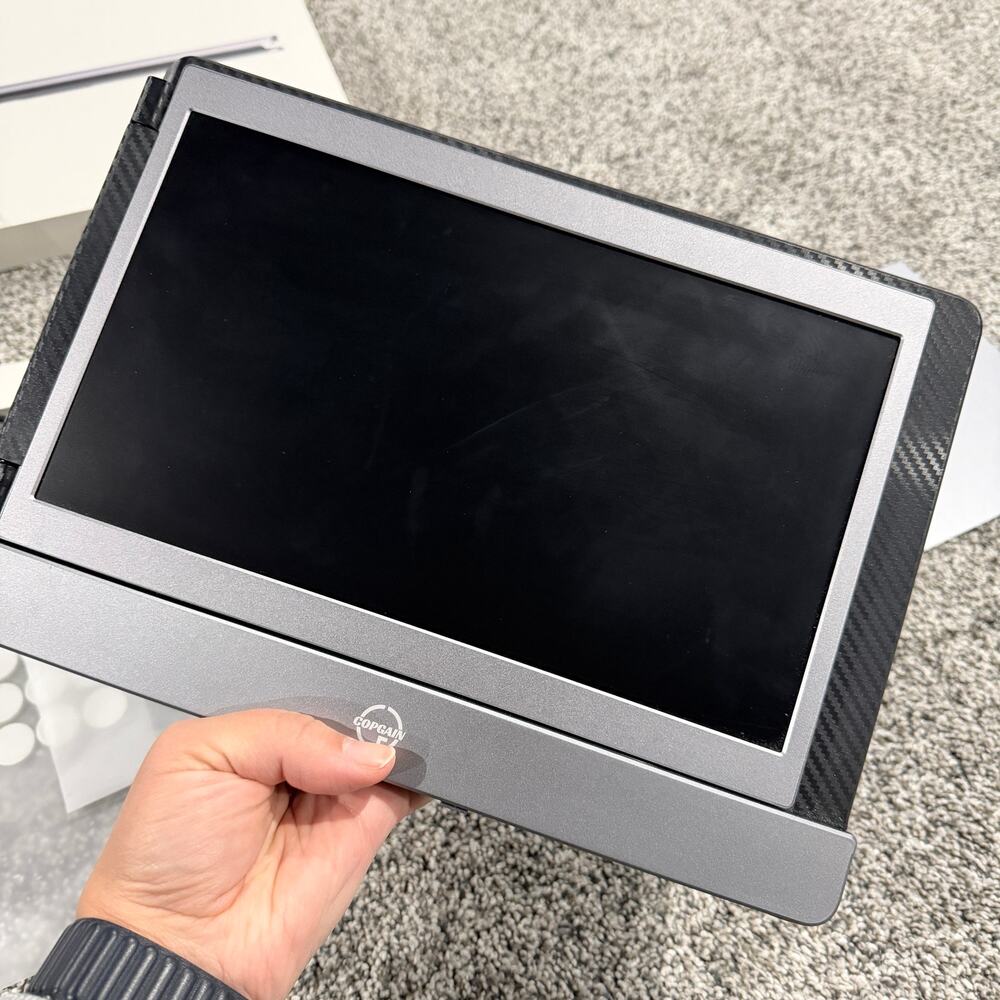 Portable Monitor for 14.2" MacBook, Laptop Screen Extender Dual Display 12'' FHD - Picture 5 of 15